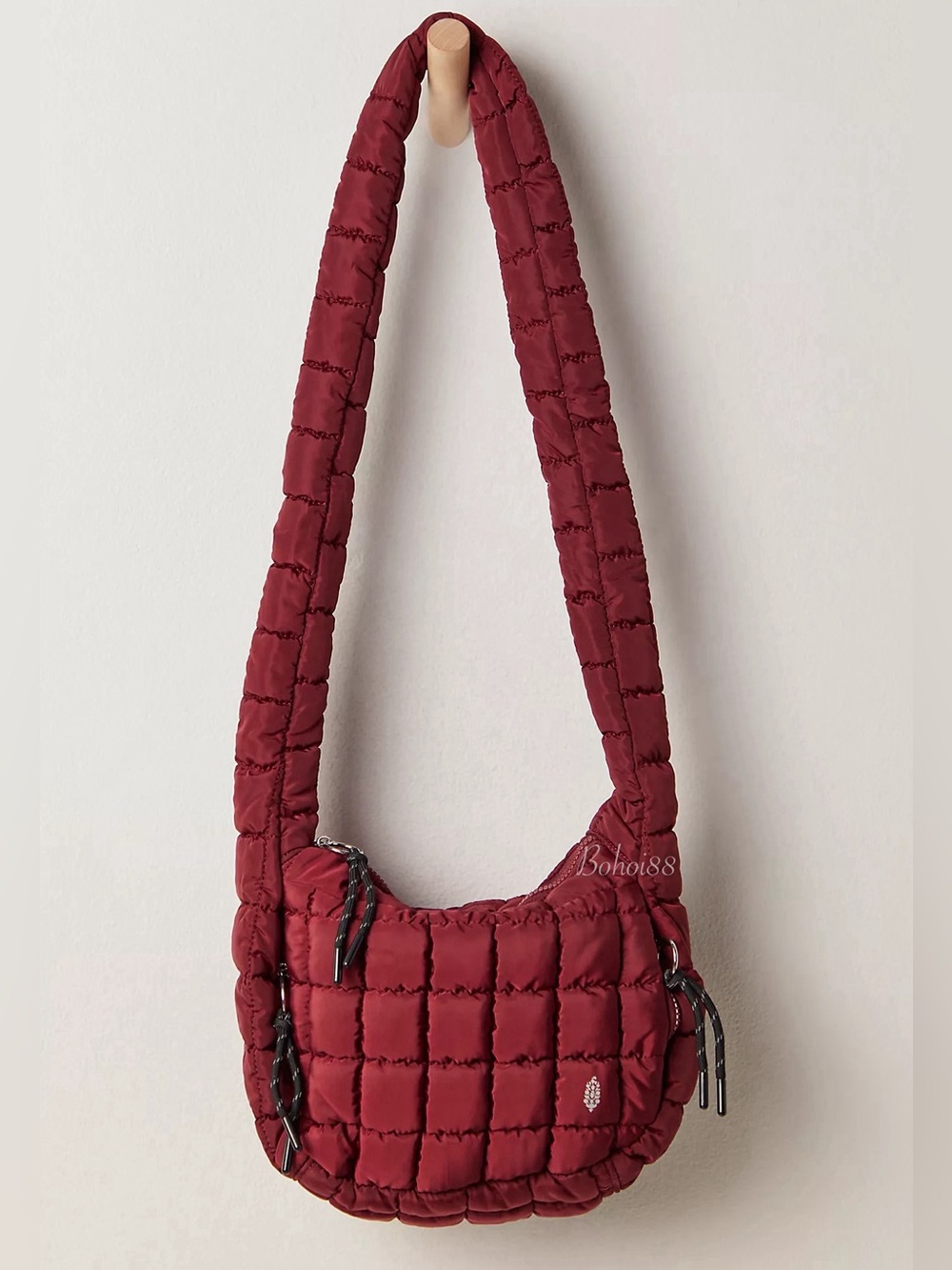 NWT Free People Quilted Baby Carryall Sling Bag